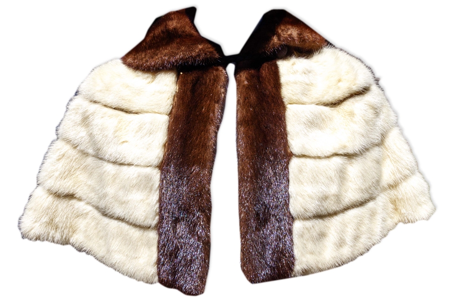 Wallis Simpson, the Duchess of Windsor Owned Mink Cape